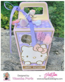 Scrapdiva Take Out Dinner Box