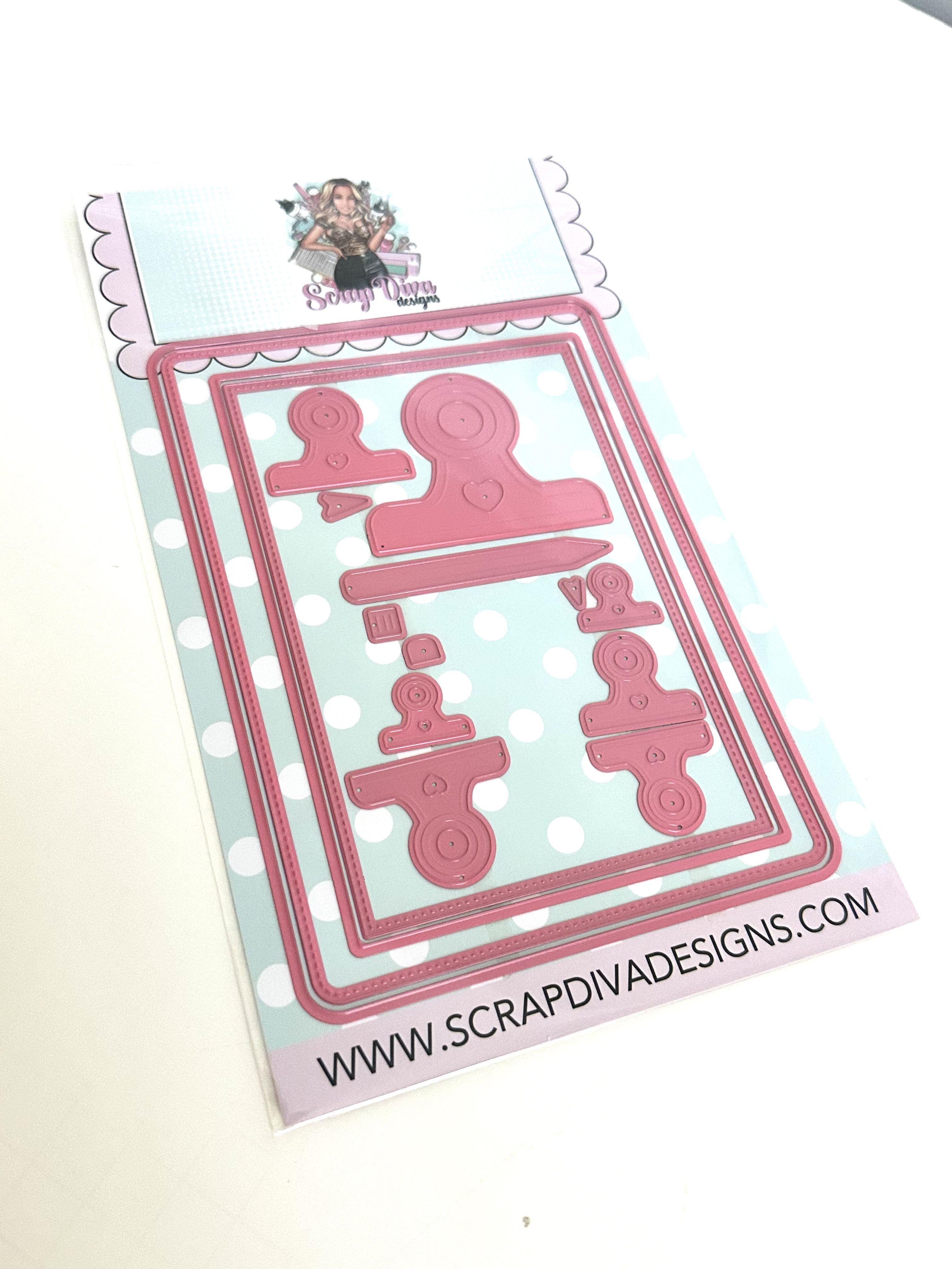 Scrapdiva  5x7 Clipboard