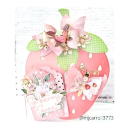 Scrapdiva Strawberry Mini Album