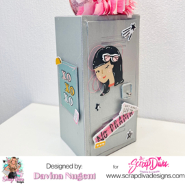 Scrapdiva 3D locker  