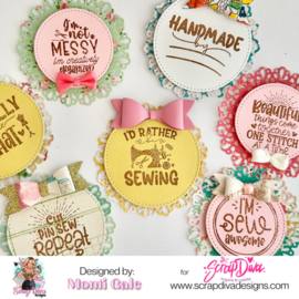 Scrapdiva Flower Doily