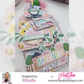 Scrapdiva Scalloped Charcuterie Add On