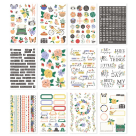 Simple Stories Sticker Book 12/Sheets The Little Things, 516/Pkg 