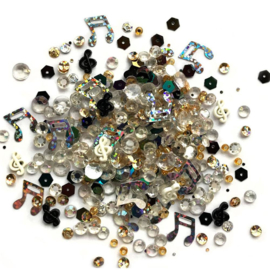 Buttons Galore Sparkletz Embellishment Pack 10g Concerto  