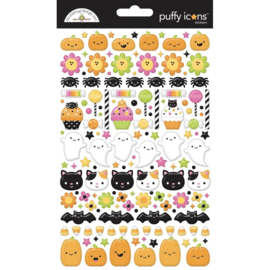 Doodlebug Puffy Stickers Icons, Hey Pumpkin  