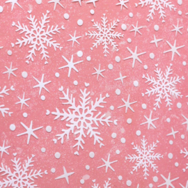 Vicki Boutin Peppermint Kisses Specialty Paper 12"X12" Iridescent Foiled Vellum 