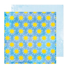 Vicki Boutin Bold And Bright Double-Sided Cardstock 12"X12" Sun Spot 