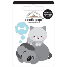 Doodlebug Doodle-Pops 3D Stickers Sweet Dreams 