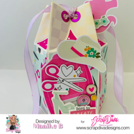 Scrapdiva  Cute Gift Box  