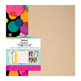 Vicki Boutin Bold And Bright Album Kit 6"X8" 21 Pieces  