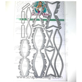 Scrapdiva Swirl Bow  
