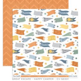 Cocoa Vanilla GREAT ESCAPE – HAPPY CAMPER PAPER 