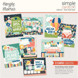 Simple Stories Simple Cards Card Kit Pack Your Bags  
