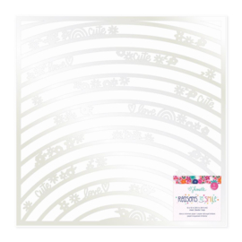 Shimelle Reasons To Smile Specialty Paper 12"X12" Die Cut Shimmer PREORDER