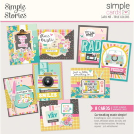 Simple Stories Simple Cards Card Kit True Colors  