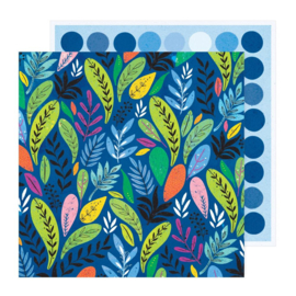 Vicki Boutin Bold And Bright Double-Sided Cardstock 12"X12" Mixed Greens  