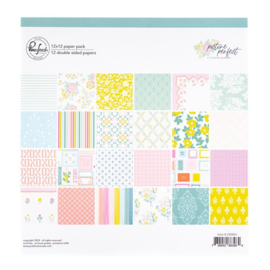 Pinkfresh Studio Double-Sided Paper Pack 12"X12" Picture Perfect