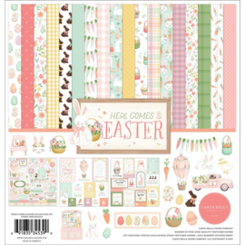 Carta Bella Collection Kit 12"X12" Here Comes Easter
