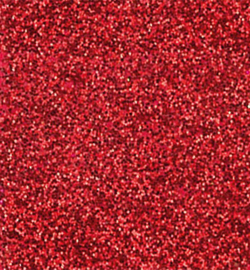 Foam Red Glitter