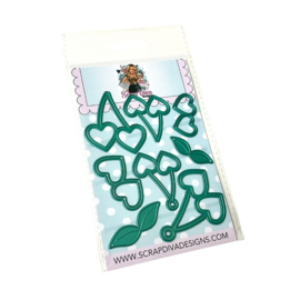 Scrapdiva Heart Cherries  