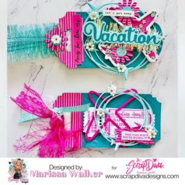Scrapdiva Airplane Shaker