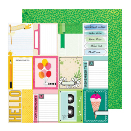 Vicki Boutin Bold And Bright Double-Sided Cardstock 12"X12" 3x4  