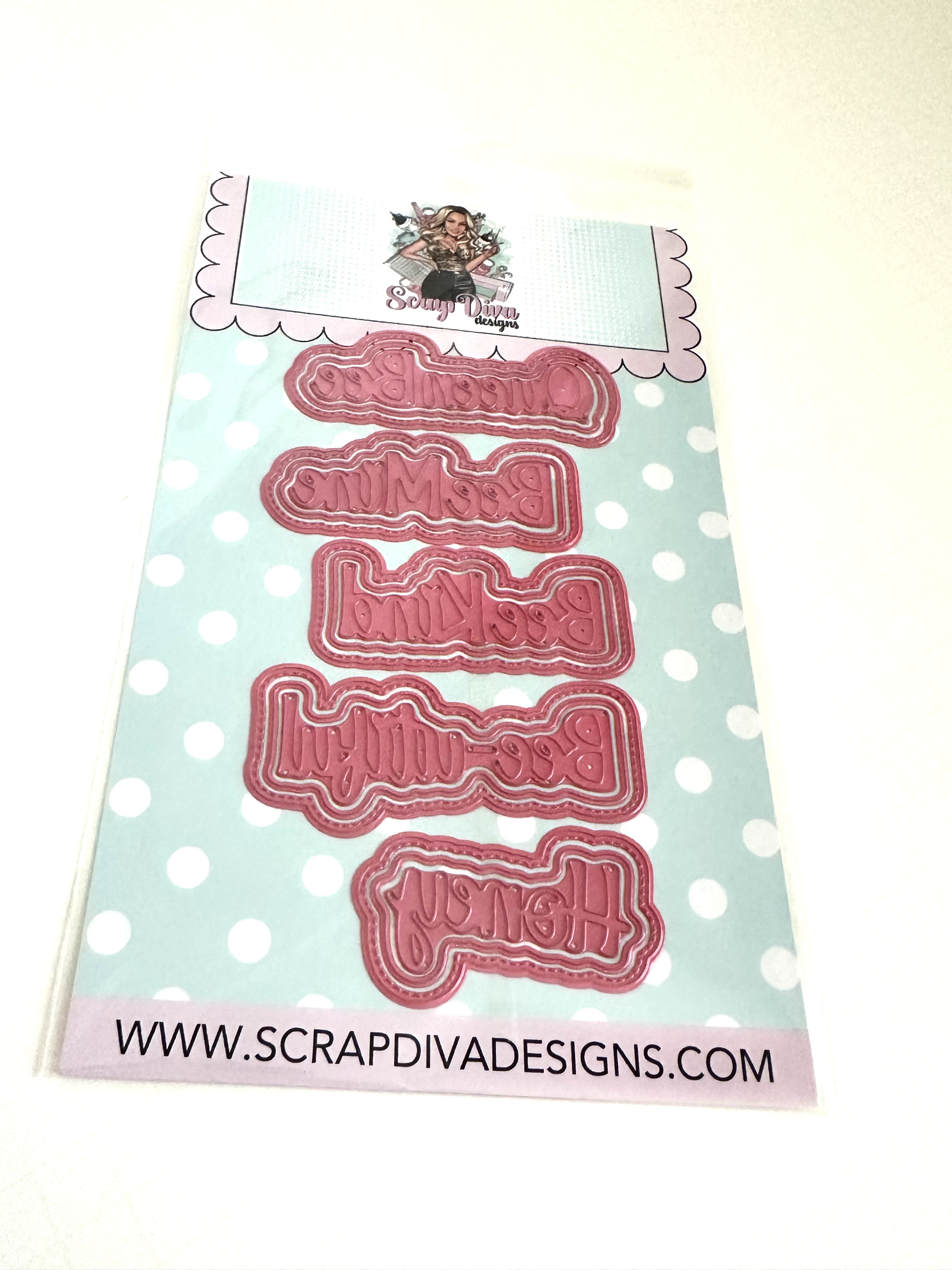 Scrapdiva Bee Words #1