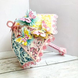 Scrapdiva  3D Heart Umbrella