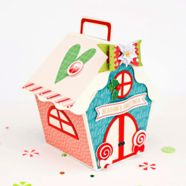 Scrapdiva 3D House Gift Box  