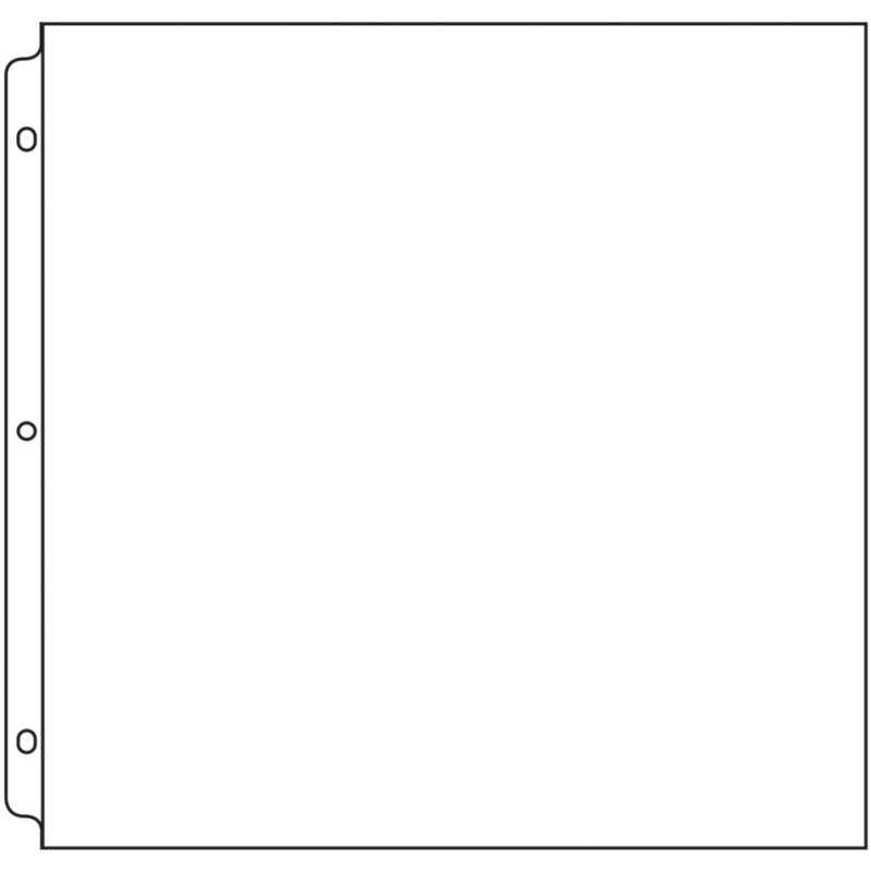 We R Ring Photo Sleeves 12x12 50-pkg-full Page