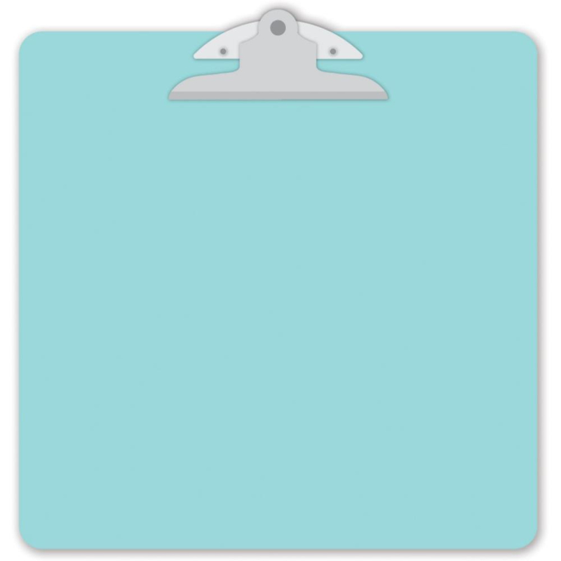 Doodlebug Clipart Monochromatic Clipboard 13.5"X13.5" Swimming Pool