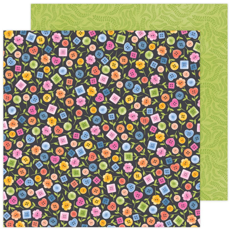 Paige Evans Garden Shoppe Double-Sided Cardstock 12"X12" #18  