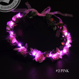 Ibiza Hoofdband - Pink