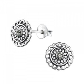 Oorbellen Sterling zilver 925 Bali