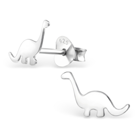 Kinderoorbellen Sterling zilver 925 Dinosaurus