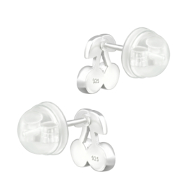 Kinderoorbellen Sterling zilver 925 Kersen