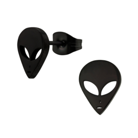 Oorbellen Chirurgisch staal Alien