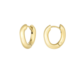 Creolen Chirurgisch staal Gentle curve