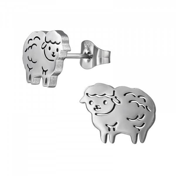 Oorbellen Chirurgisch staal Schaap