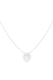 Chirurgisch stalen ketting "Love blossom"