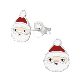 Kinderoorbellen Sterling zilver 925 Kerstman