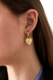Creolen Chirurgisch staal Hearts