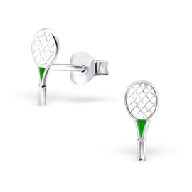 Kinderoorbellen Sterling zilver 925 Badminton