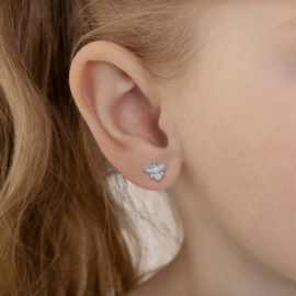 Kinderoorbellen Sterling zilver 925 met schroefsluiting Bij "In Season Jewelry"