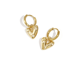 Creolen Chirurgisch staal Heart