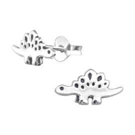 Kinderoorbellen Sterling zilver 925 Dinosaurus