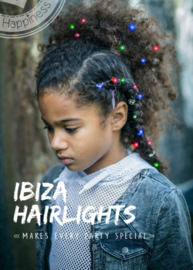 Ibiza Hairlights - Red-blue-green