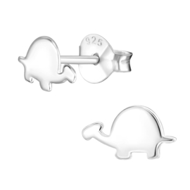 Kinderoorbellen Sterling zilver 925 Dinosaurus