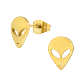 Oorbellen Chirurgisch staal Alien