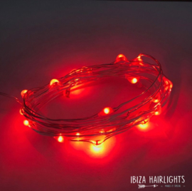 Ibiza Hairlights - Red